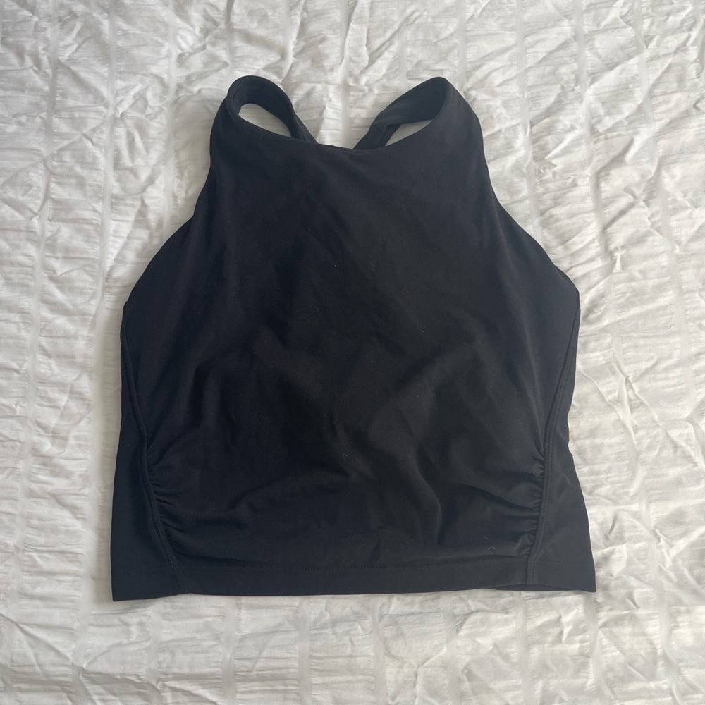Athleta Black Sleeveless Top
